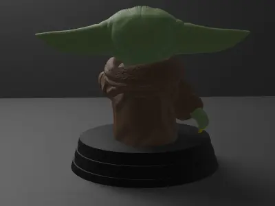 The child with pendant Free 3D model