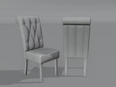 Dinning Chair Free 3D model