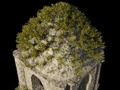 Cagsawa Church 3D model