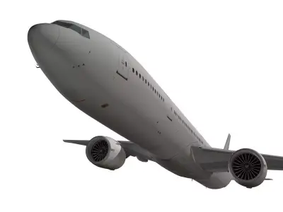 Boeing 777-300ER Generic livery 3D model