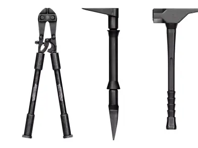BREACHING TOOLS Low-poly 3D model