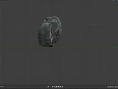Bag Back Pack Pubg 3D model