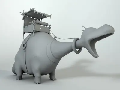 3D Dinosaur 3D model