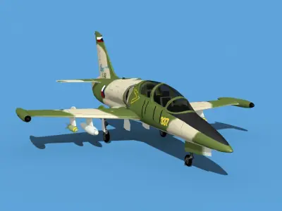 Aero Vodochody L-39C Albatross Cz Rep 05 3D model