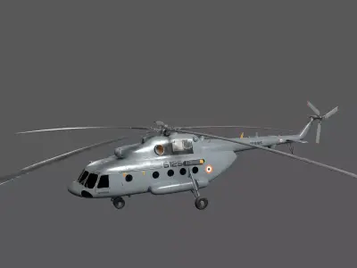 Aircraft K-31 Low-poly 3D model