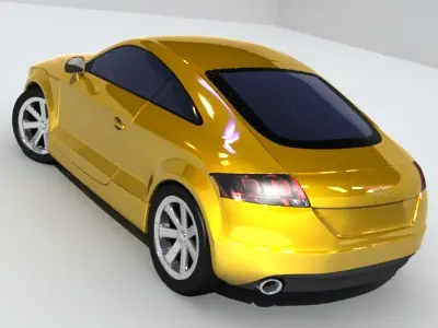 Audi TT 2006 Free 3D model