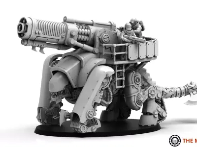 Iron Hive Ironblood - Xormentor Artillery Drudger 3D print model