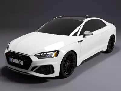 Audi RS5 Coupe 2020 Free 3D model