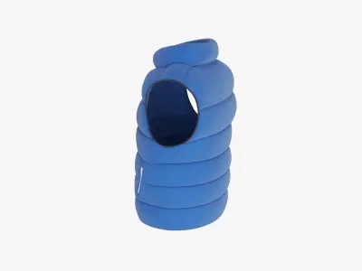 Puffer Vest 3D model buy