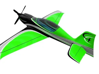 GB1 GameBird Aerobatic Aircraft Miniature 3D model