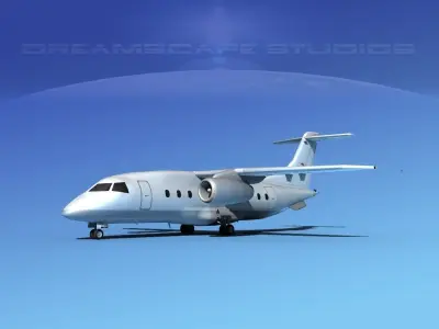 Dornier 328Jet Unmarked 2 3D model