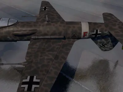 Blohm und Voss Bv-P 193 3D model