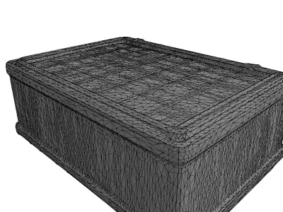 Realistic Car Air Filter 3D Model Low-poly 3D model