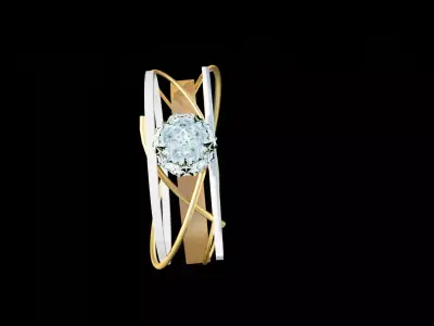 diamond ring  3D model