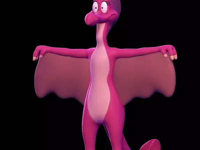 Elsa - Were Back a Dinosaurs Story 3D print model