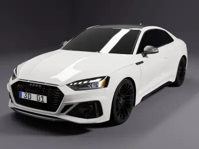 Audi RS5 Coupe 2020 Free 3D model