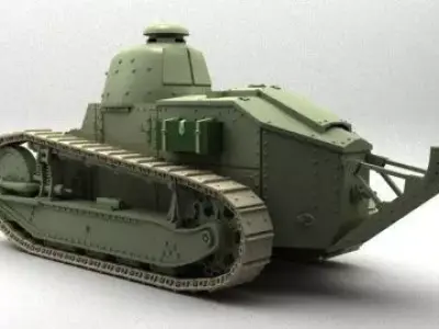 Armored warfare 3D model