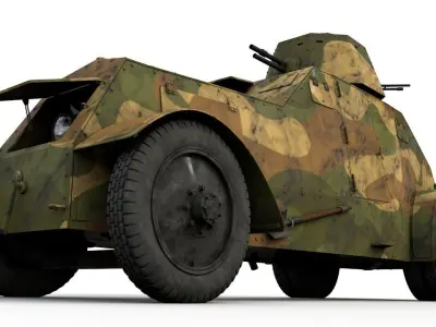 WZ 29 URSUS 1931 3D model