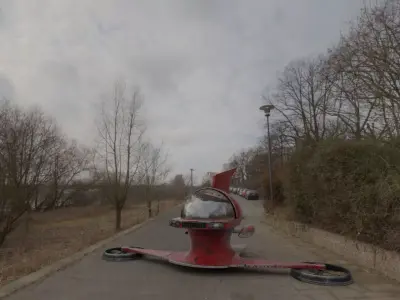 mazinger aircraft Free 3D model