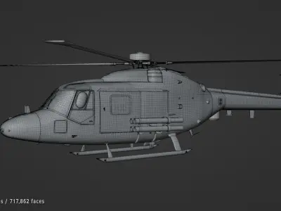 Westland Lynx AH7 3D model