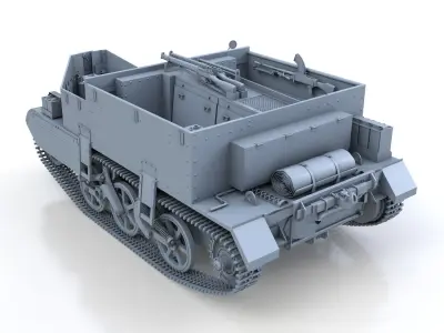 Universal Carrier MK2 - Bren Gun Carrier  3D model