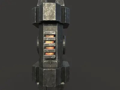 lava hammer Free low-poly 3D model