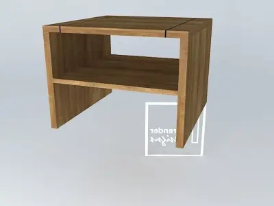 COFFEE TABLE 600x600x450 Free 3D model purchase