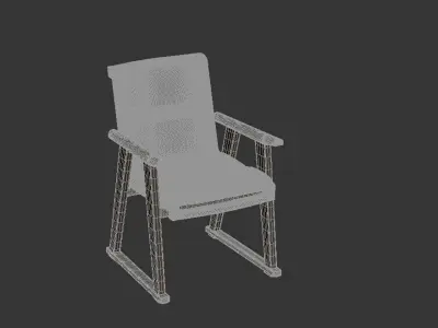 Gio outdoor chair 3D model