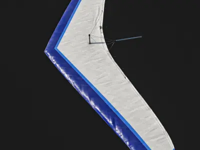 Hang Glider Low-poly 3D model
