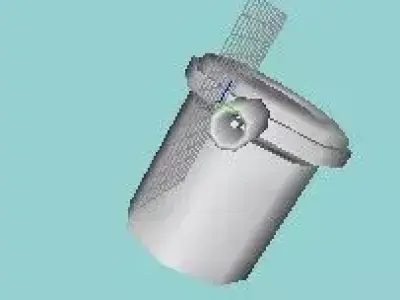 gun tower Free low-poly 3D model