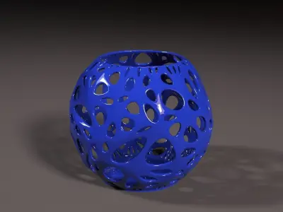 Beautiful vase decor Free 3D print model