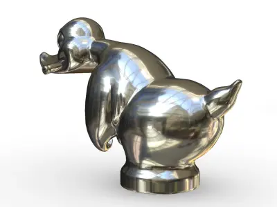 duck logo 3D model