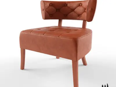 Brabbu Zulu armchair 3D model