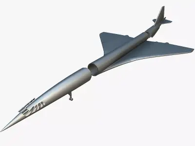 Boeing 2707-300 - 3D Printable Model 3D print model