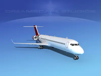 Comac ARJ21-900 Corporate 4 3D model