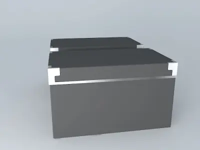 KASSETT boxes Free 3D model