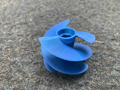 60 mm impeller less pitch more rpm free Free 3D model