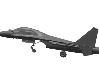 sukhoi 30mki 3D model