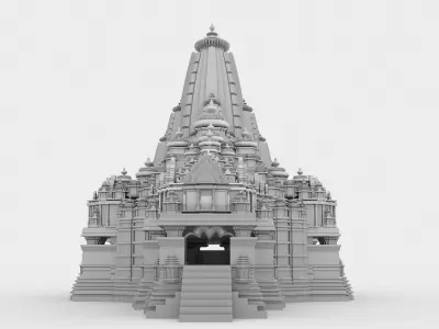 Kandariya Mahadev Temple 3D model