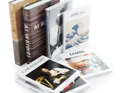 Free Books Pack Free 3D model