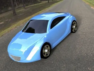 my car Free 3D model