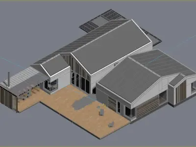 K6 model private house 3D model