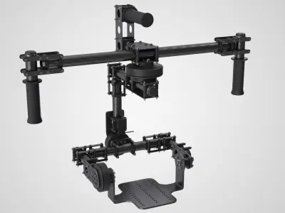 Handheld Camera Gimbal 3D model