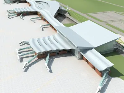 Airport 01 3D model