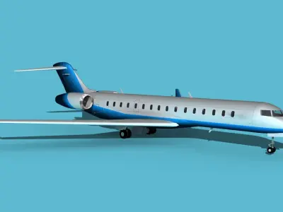 Bombardier Global 7000 V14 3D model