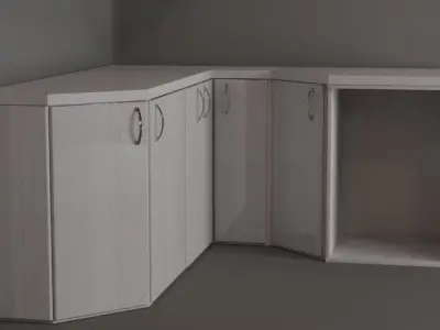  kitchen furniture Free 3D model