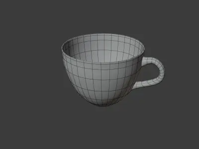 Glass Cup 3D model buy