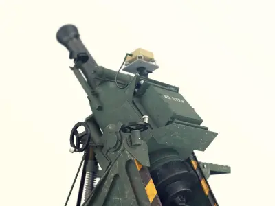RMS6L 120 Mortar System 3D model purchase