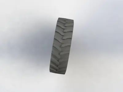 Roda 38XW15 18 4 38 12PR R1 Wheel 3D model