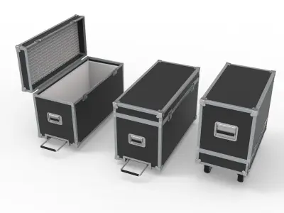 Flightcase Lighting Case 3D model